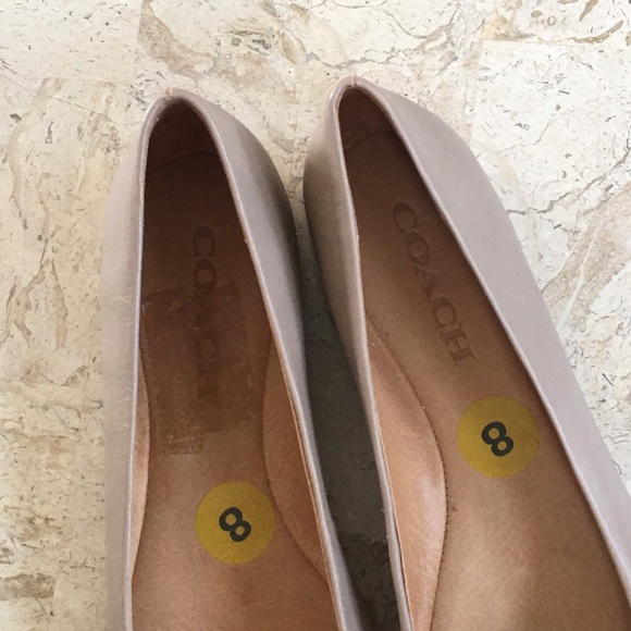 All Leather Embellished Flat Farrell slip on Coach - Picture 6 of 11